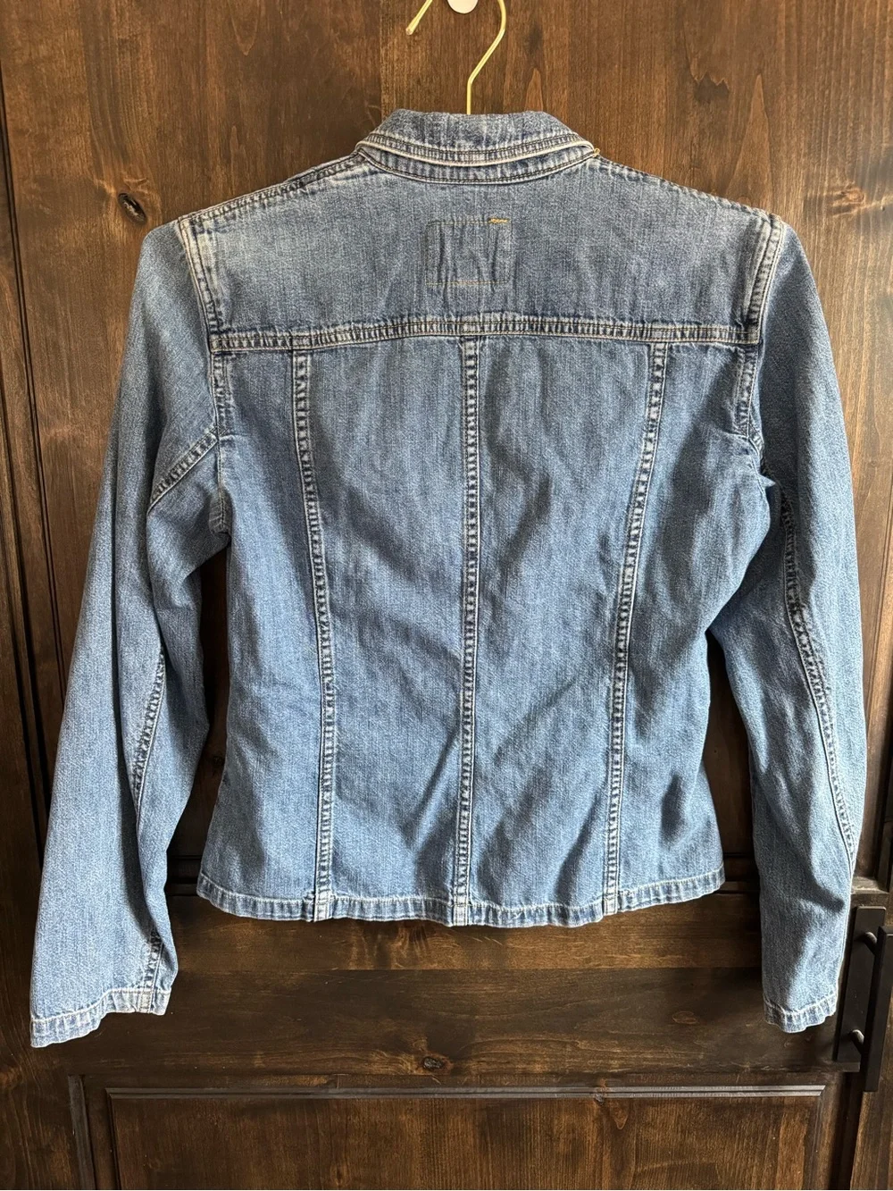Ralph 1967 Denim Blazer Jacket Fitted Western Y2K Button Front Medium - Picture 4 of 8